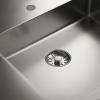 Pure.Sink Comfort Stainless steel sink with drainer, 86x52 cm, right-side faucet wing, PCM5086RT-02